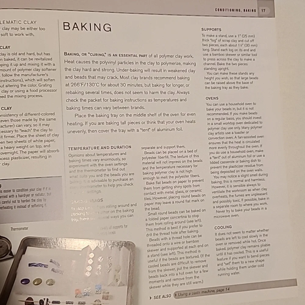 Making Polymer Clay Beads Step Book By Step Book By Carol Blackburn Jewelry - Picture 6 of 16